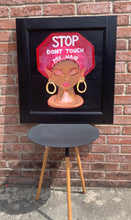 Load image into Gallery viewer, &quot;Stop Don&#39;t Touch My Hair&quot; Original Acrylic Painting